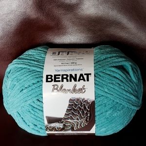 3 for $25 ❤ Bernat Big Ball Blanket Light Teal